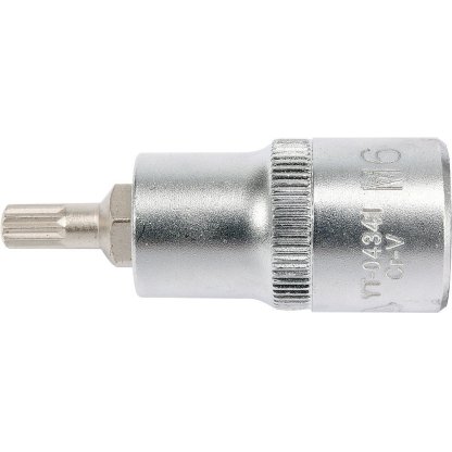 Hlavice s bitem XZN 1/2" M6 YATO - YT-04341