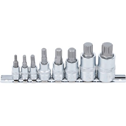 Hlavice s bity XZN, M4 - M16, 8 ks - B5105