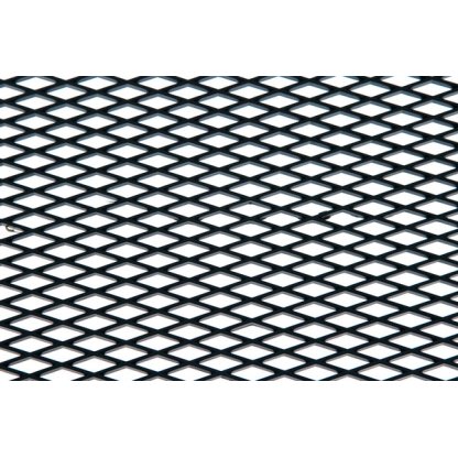 Hliníková mřížka (Tahokov) rozměr 1000x250 mm, AL 08 černý MINI oko 7x3mm