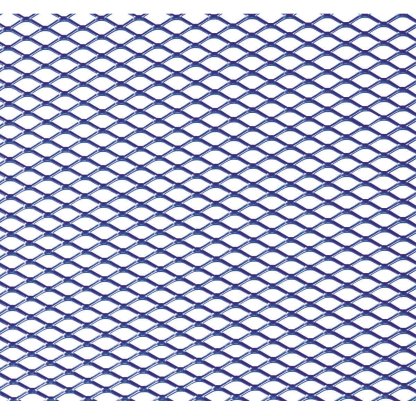 Hliníková mřížka (Tahokov) rozměr 1000x250 mm, AL 08 modrý VO