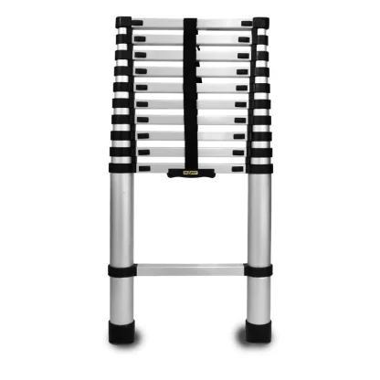 Hliníkový teleskopický žebřík, 11 stupňů, 3,2 m, max. zátěž 125 kg
