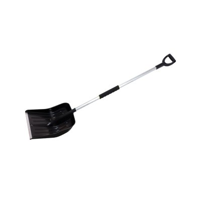 Hrablo na sníh CORTINA black 390 mm, ALU násada