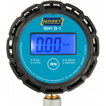 Hustič pneu s digitálním manometrem 9041D-1 HAZET - HA212378