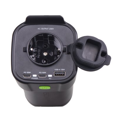 Interiérový měnič napětí z 12/230V/USB 150W do držáku nápojů