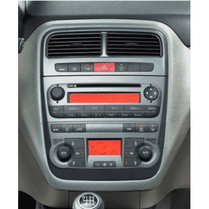ISO redukce pro Fiat Grande Punto 10/2005-, Fiat Linea 2007-