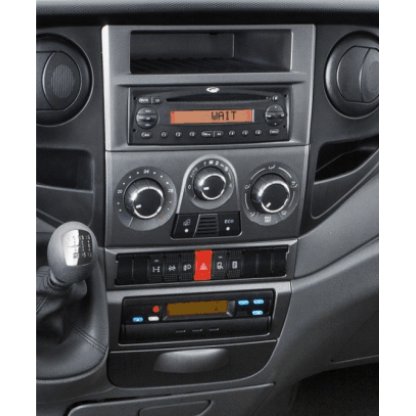 ISO redukce pro Iveco Daily 2012-06/2014 tmavě šedá
