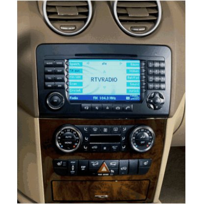 ISO redukce pro Mercedes ML (W164) 2005-2011