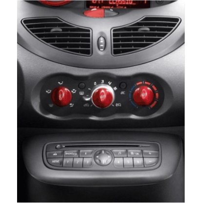 ISO redukce pro Renault Twingo 07- černá
