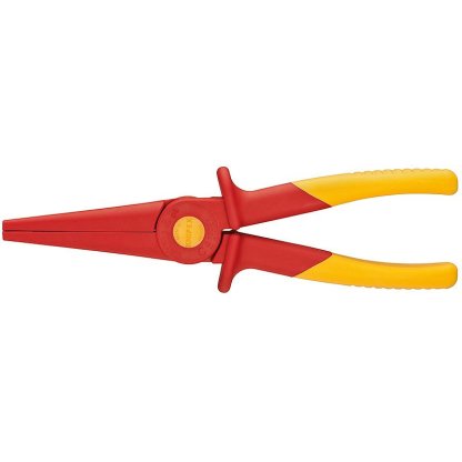 Izolační plastové rovné půlkulaté kleště 220 mm - 986202