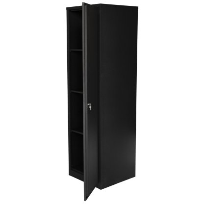 Jednokřídlá celokovová dílenská skříň 600 x 600 x 2090 mm - AH082