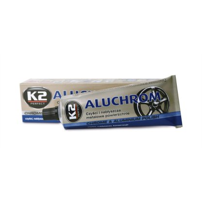 K2 ALUCHROM 120 g - pasta na čištění a leštění kovových povrchů, K003