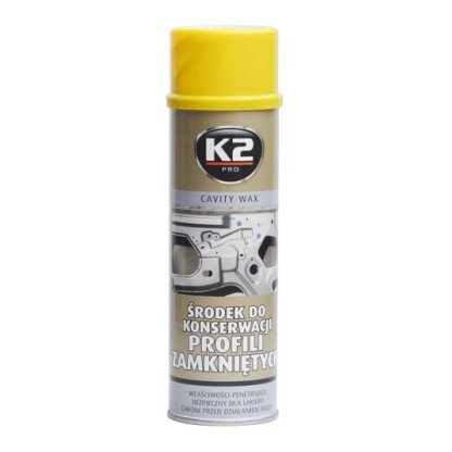 K2 CAVITY WAX 500 ml - prostředek na bázi vosku pro ochranu dutin, L330