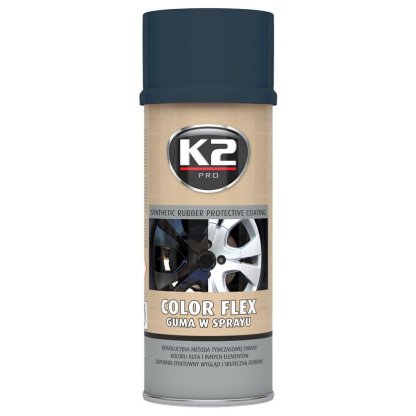 K2 COLOR FLEX 400ml KARBONOVÁ - ochranný natěr ze syntetického kaučuku 400ml, L343CR