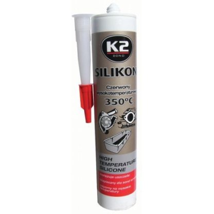 K2 SILICONE RED 300 g - silikon pro utěsnění části motoru při montáži, B230