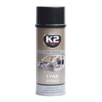 K2 ZINC SPRAY 400 ml - zinkový sprej (antikorozní údržba), L350
