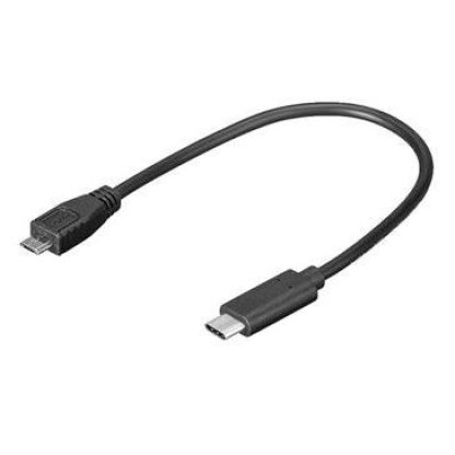 Kabelová redukce USB-C / microUSB pro montáž DVR s microUSB do vozů Škoda