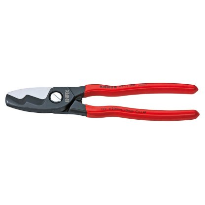 Kabelové nůžky s dvojitým břitem potaženo plastem 200 mm - 9511200