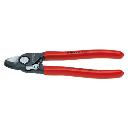 Kabelové nůžky s otevírací pružinou potaženo plastem 165 mm - 9521165