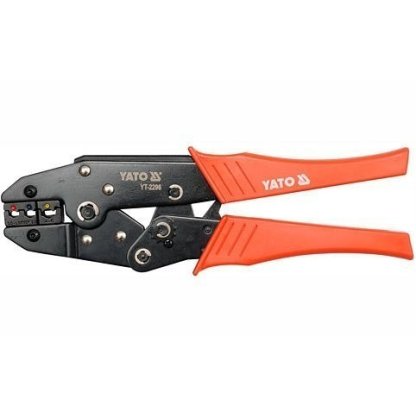 Kleště konektorové 230mm, 22-10(AWG), 0,5-6,00mm2 - YT-2296