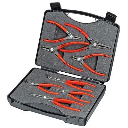 Kleště na pojistné kroužky precizní, sada v kufříku Knipex - 002125