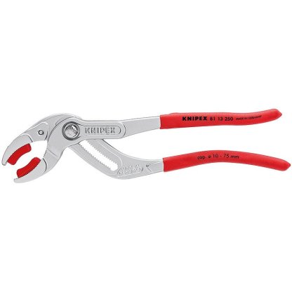Kleště na sifony a krimpovací kleště pro konektory chromované 250 mm - 8113250
