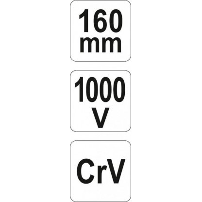 Kleště odizolovací 160mm VDE (1000V)