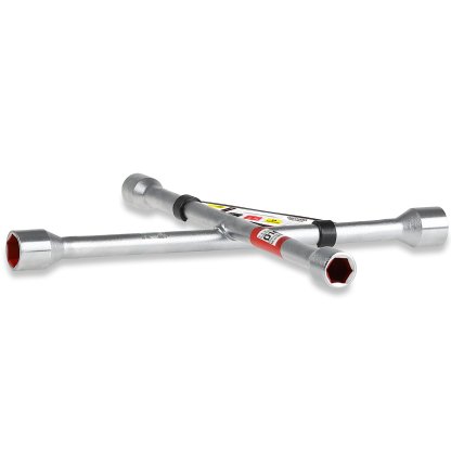 Klíč na kola křížový HEYNER 17-19-21 (13/16")-22mm X-Wheel Wrench PRO, 420000
