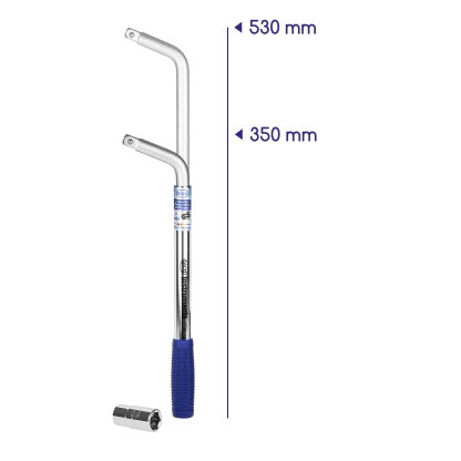 Klíč na kola teleskopický TUV 17/19mm, 417000