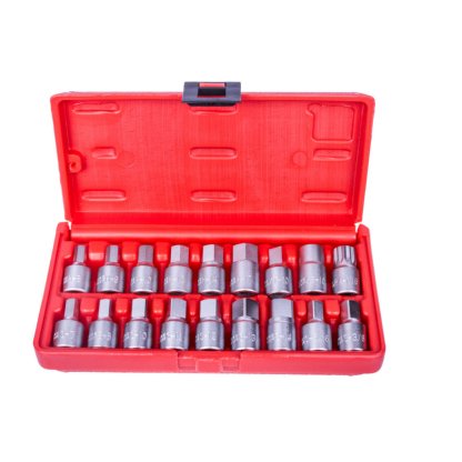 Klíče na olejové šrouby 3/8" 18ks - H2405