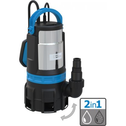 Kombinované ponorné čerpadlo Güde GS 750.1 2v1, 750 W