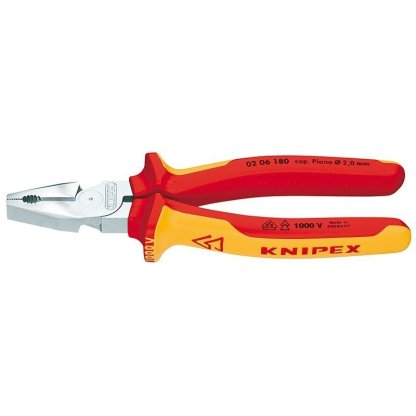 Kombinované silové kleště Knipex 0206180 - 180 mm