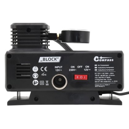 Kompresor 12/230V BLOCK TUV/GS, 07194