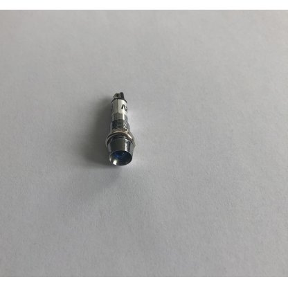 Kontrolka LED 12V modrá, pr.8 mm