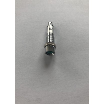 Kontrolka LED 12V zelená, pr.8 mm