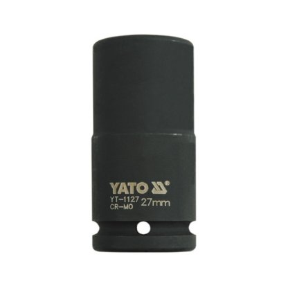 Kovaný nástrčný klíč hluboký 3/4" šestihranný 27 mm CrMo YATO - YT-1127
