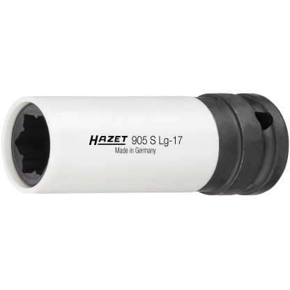 Kovaný vnitřní nástrčný klíč 1/2" dvanáctihranný 17 mm HAZET 905SLg-17 - HA198795