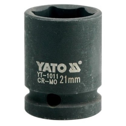 Kovaný vnitřní nástrčný klíč 1/2" šestihranný CrMo 21 mm YATO - YT-1011