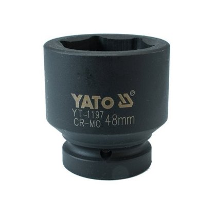 Kovaný vnitřní nástrčný klíč 1" šestihranný 48 mm CrMo - YT-1197