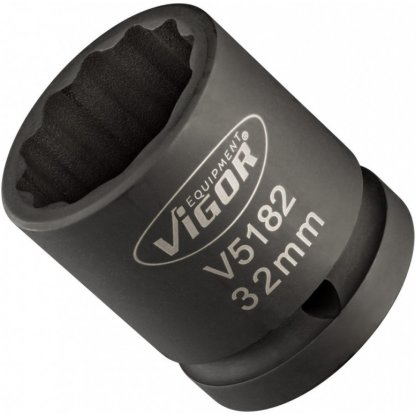 Kovaný vnitřní nástrčný klíč 3/4" dvanáctihranný 32 mm Vigor - V5182