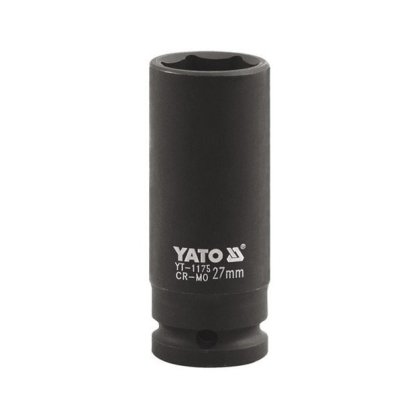 Kovaný vnitřní nástrčný klíč hluboký 1" šestihranný 30 mm YATO - YT-1176