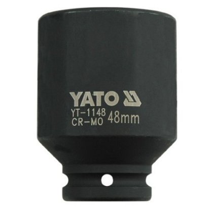 Kovaný vnitřní nástrčný klíč hluboký 3/4" šestihranný 48 mm CrMo YATO - YT-1148