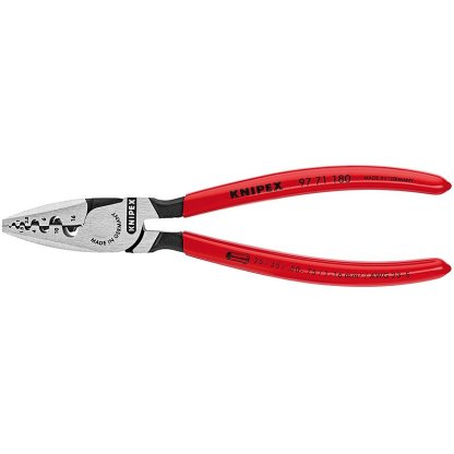 Krimpovací kleště na koncové dutinky potaženo plastem 180 mm - 9771180