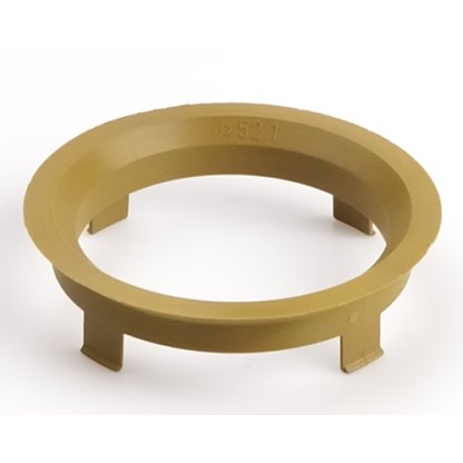 Kroužek vymezovací 60,1 / 52,1 (Z1363), plast, okrový, přesah kužele 6mm