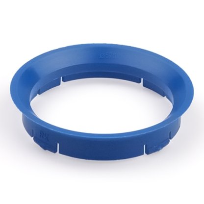 Kroužek vymezovací 63,3 / 57,1 (FZ05), plast, modrá nebo zelená, přesah kužele 6mm