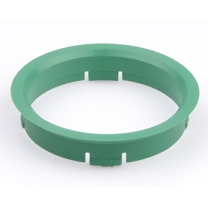 Kroužek vymezovací 63,3 / 59,1 (FZ08), plast, zelená, přesah kužele 6mm