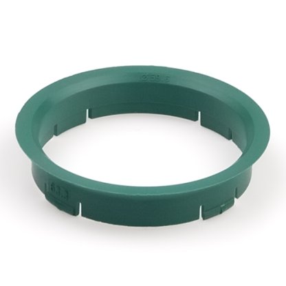 Kroužek vymezovací 63,3 / 59,6 (FZ09), plast, tmavě zelená, přesah kužele 6mm