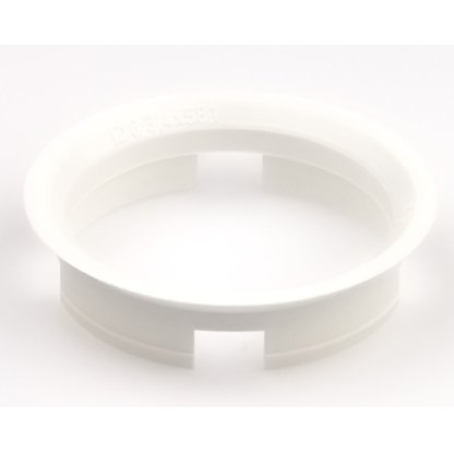 Kroužek vymezovací 63,4 / 58,1 (Z09D), plast, bílý, přesah kužele 7mm
