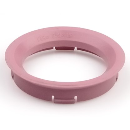 Kroužek vymezovací 64,0 / 52,1 (R01), plast, růžová, přesah kužele 6mm