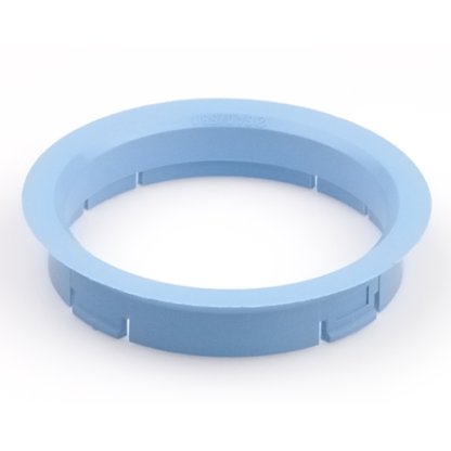 Kroužek vymezovací 64,0 / 58,1 (R06), plast, světle modrá, přesah kužele 6mm