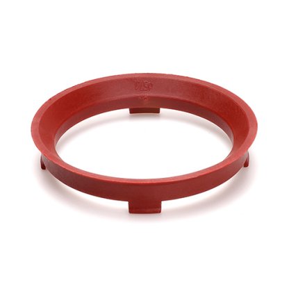 Kroužek vymezovací 66,6 / 57,1 (AP666571), plast, červená, přesah kužele 4mm